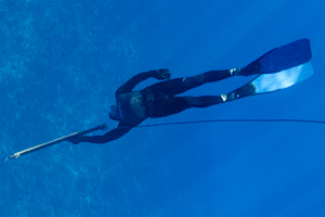 diving