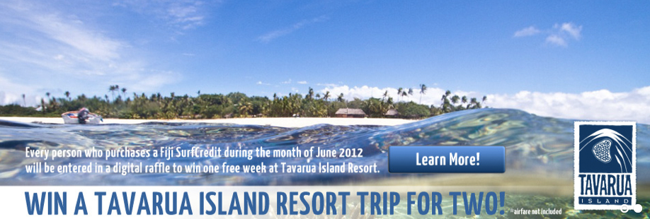 Surf Credits Tavarua Giveaway