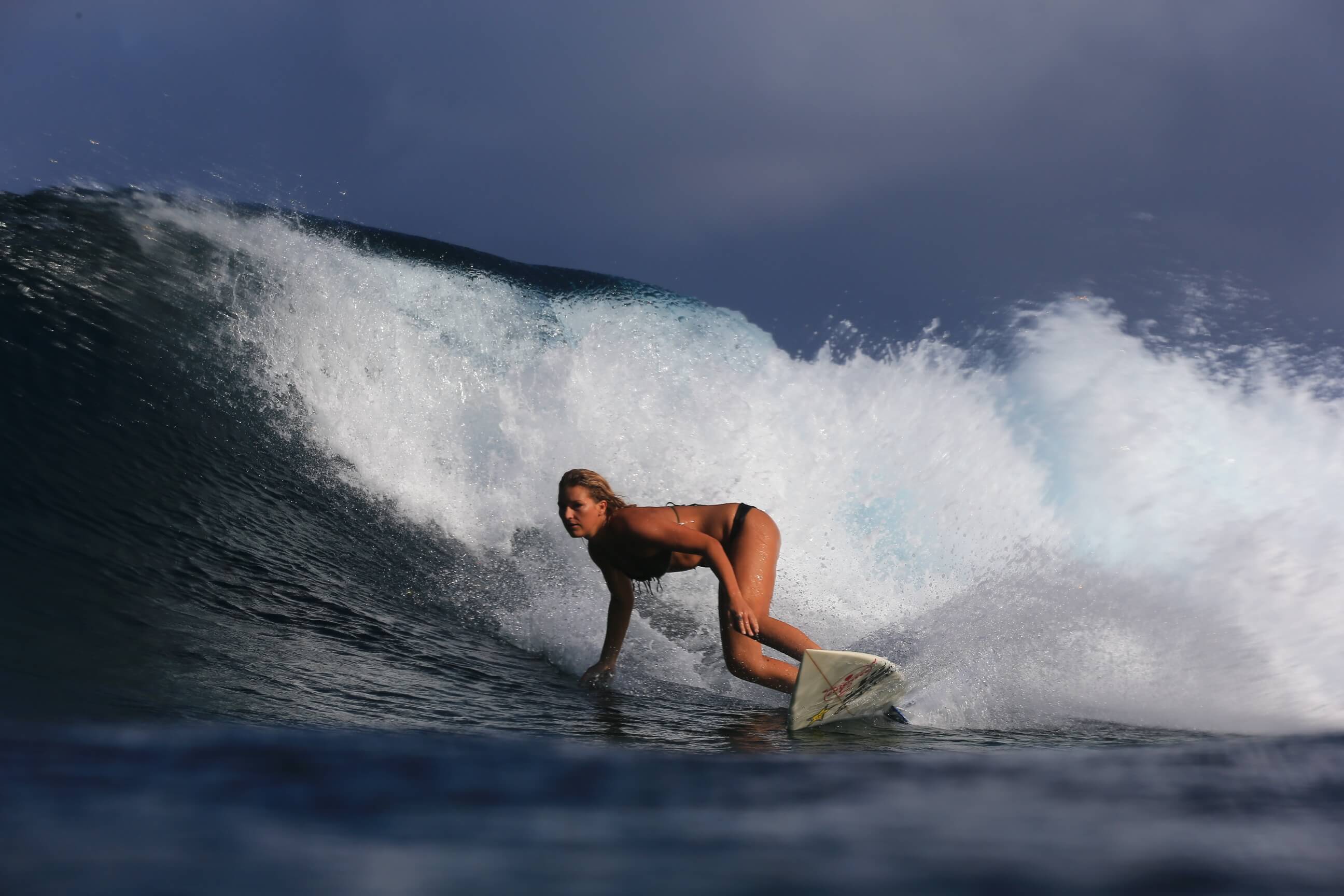 Surfen im Pohnpei Surf Club