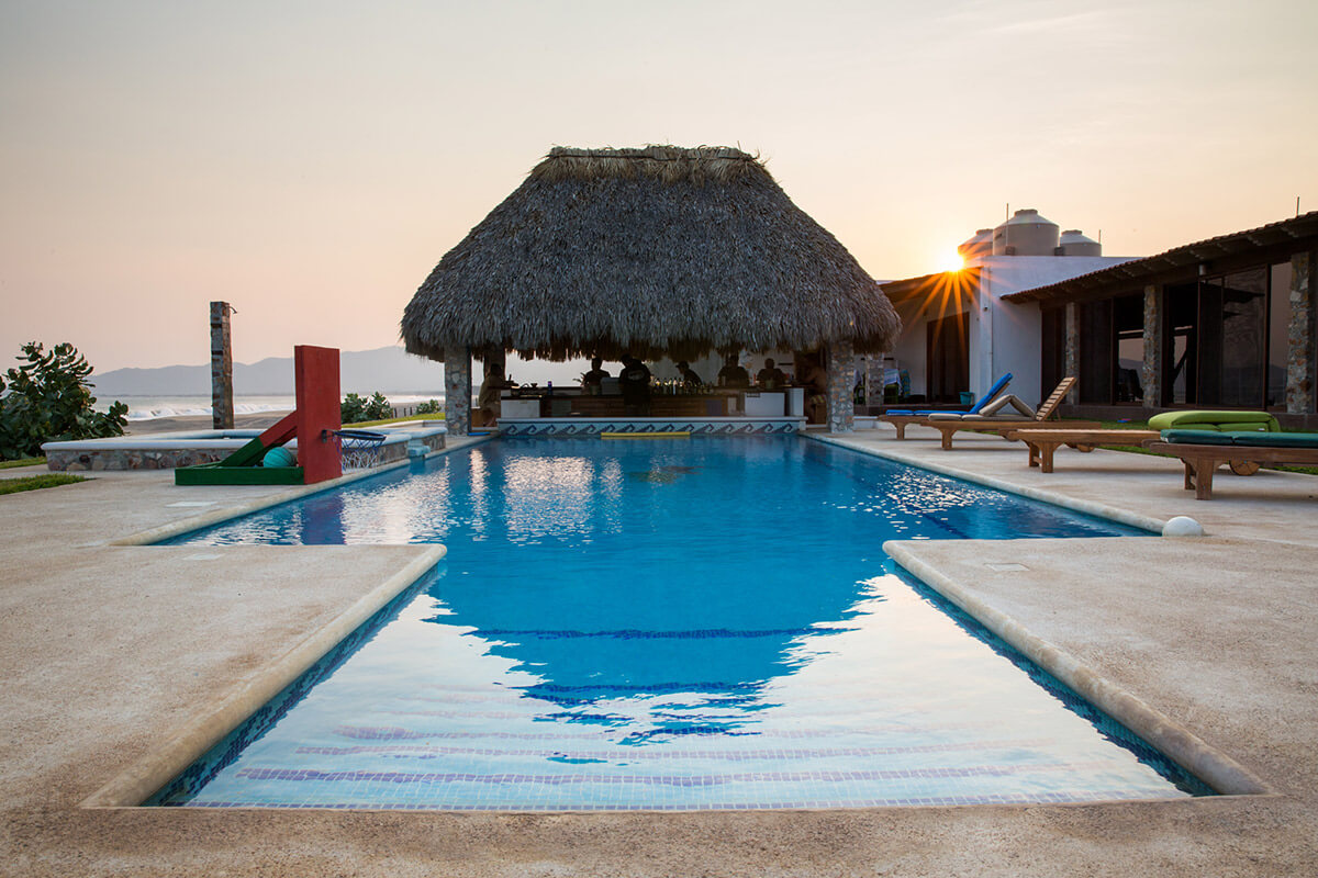 Salina Cruz Punta Conejo Resort Surf Resort in Mexico Waterways