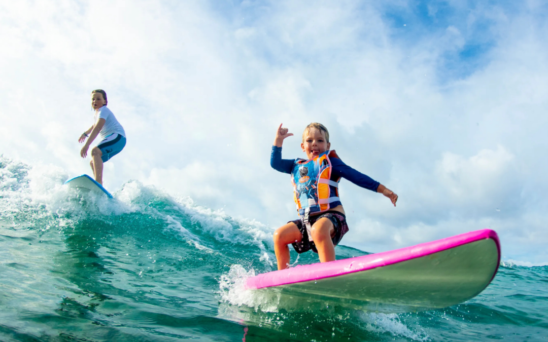 Best Locations To Teach Your Kids To Surf (and get some barrels yourself)
